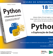 Lançamento do Livro “Python e Exploração de Dados” de Jorge Caiado